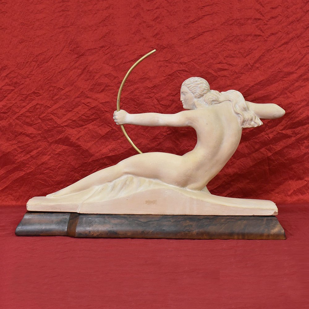 STTE80 1a art deco sculpture terracotta figurines archer 20th copia.jpg